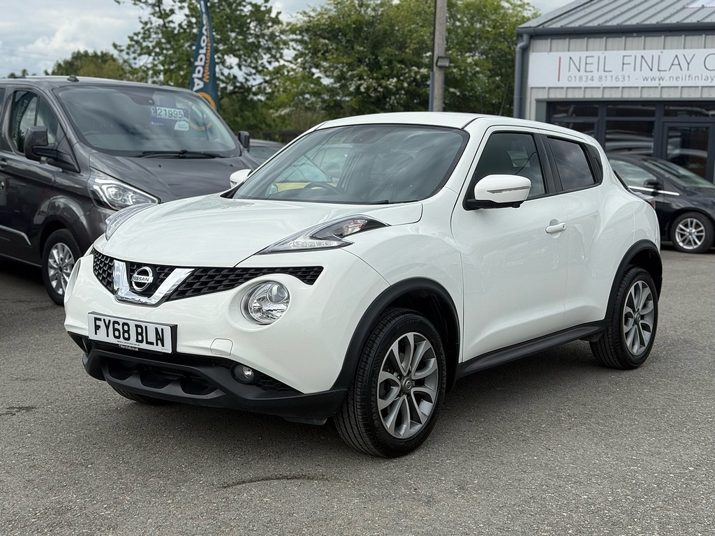 Nissan Juke Dig-t Tekna FY68BLN White #3