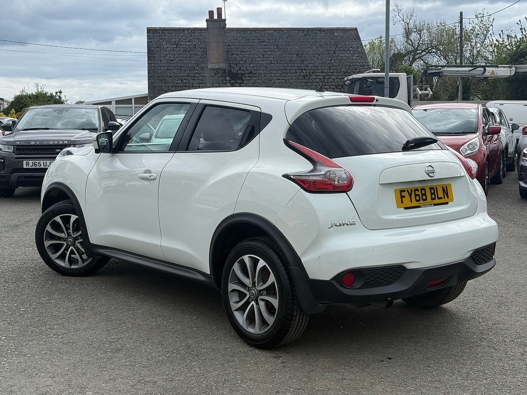 Nissan Juke Dig-t Tekna FY68BLN White #5