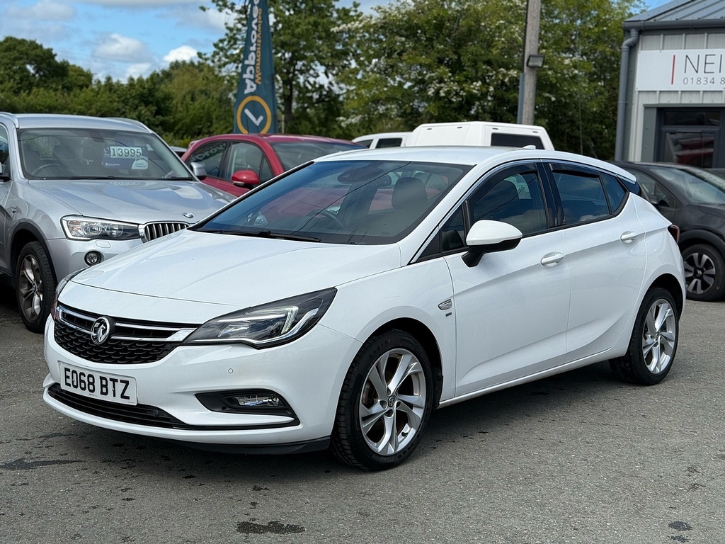 Vauxhall Astra I Turbo Sri Nav EO68BTZ White #3