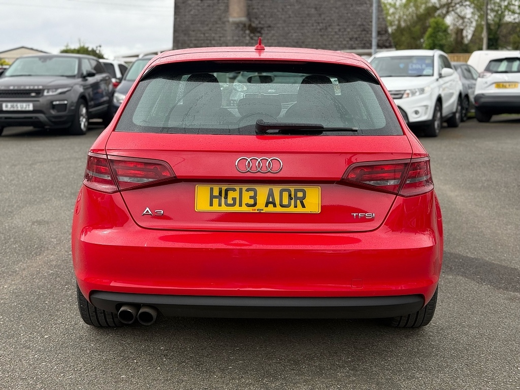 Audi A3 Tfsi Sport HG13AOR Red #6