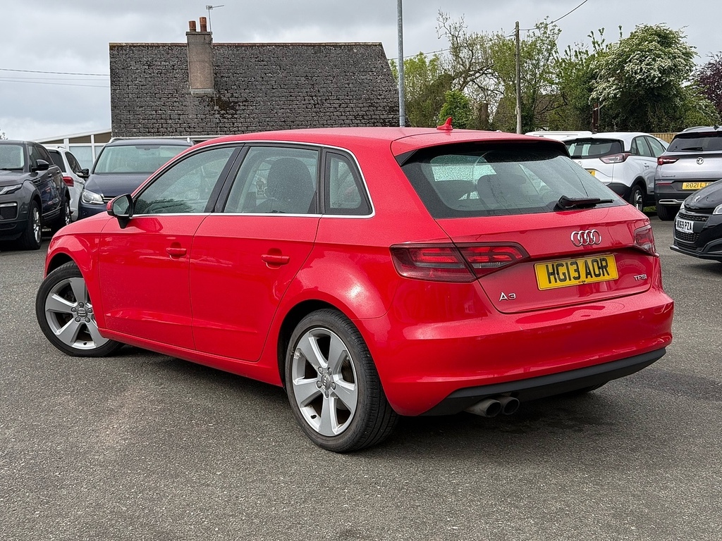 Audi A3 Tfsi Sport HG13AOR Red #5