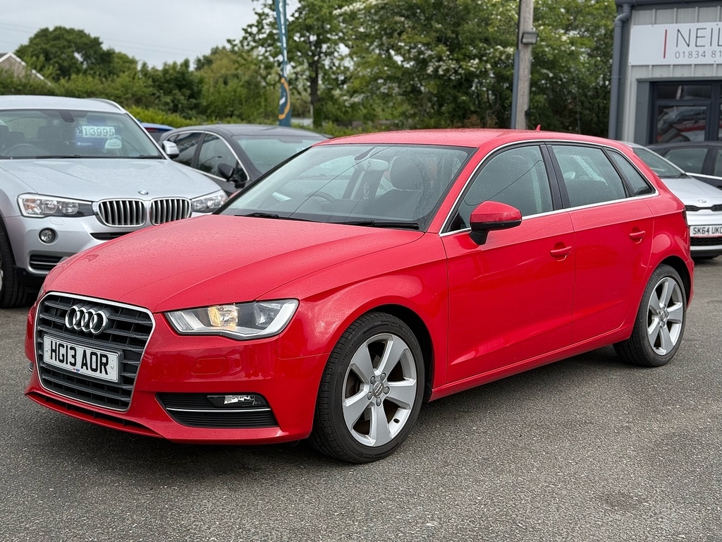Audi A3 Tfsi Sport HG13AOR Red #3