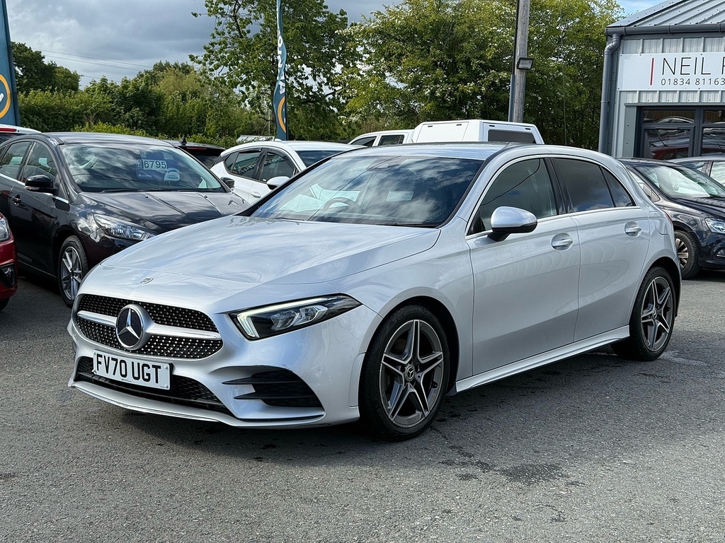 Mercedes-Benz A Class A180 Amg Line FV70UGT Silver #3