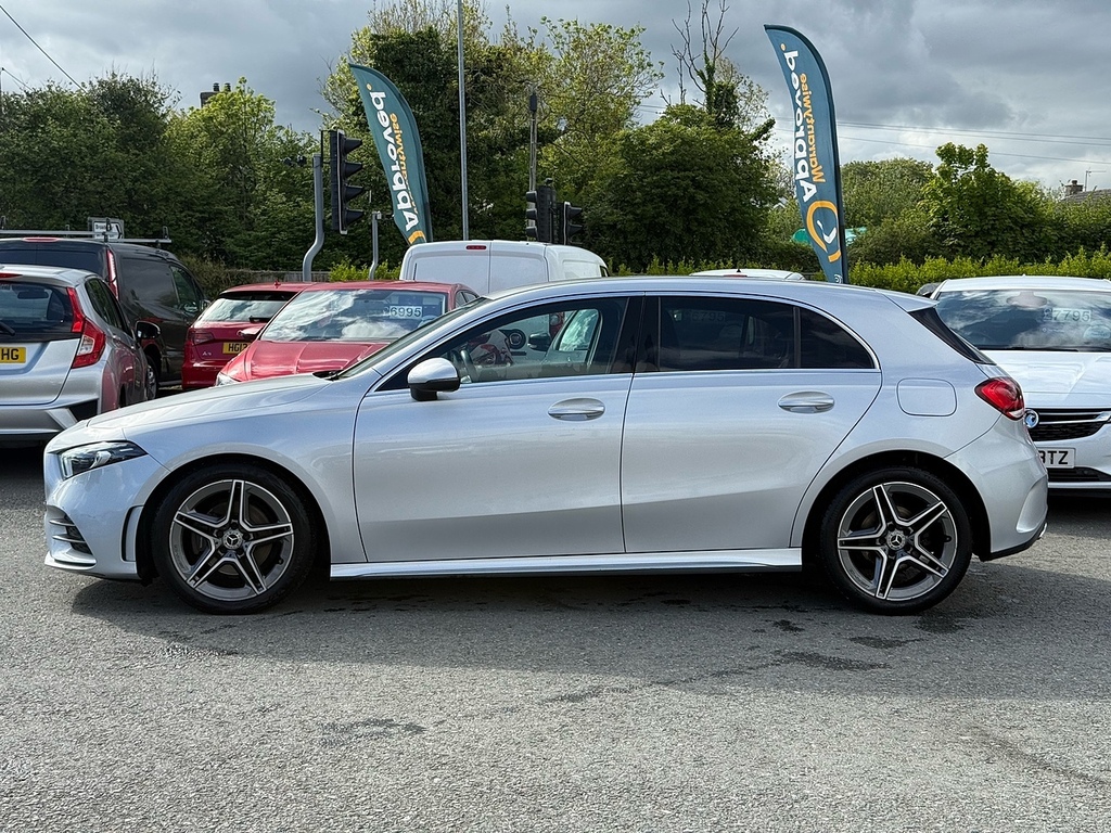 Mercedes-Benz A Class A180 Amg Line FV70UGT Silver #4