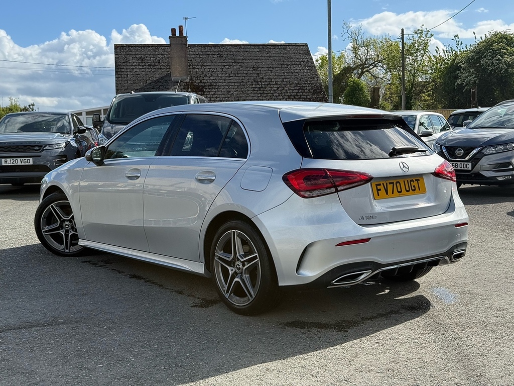 Mercedes-Benz A Class A180 Amg Line FV70UGT Silver #5