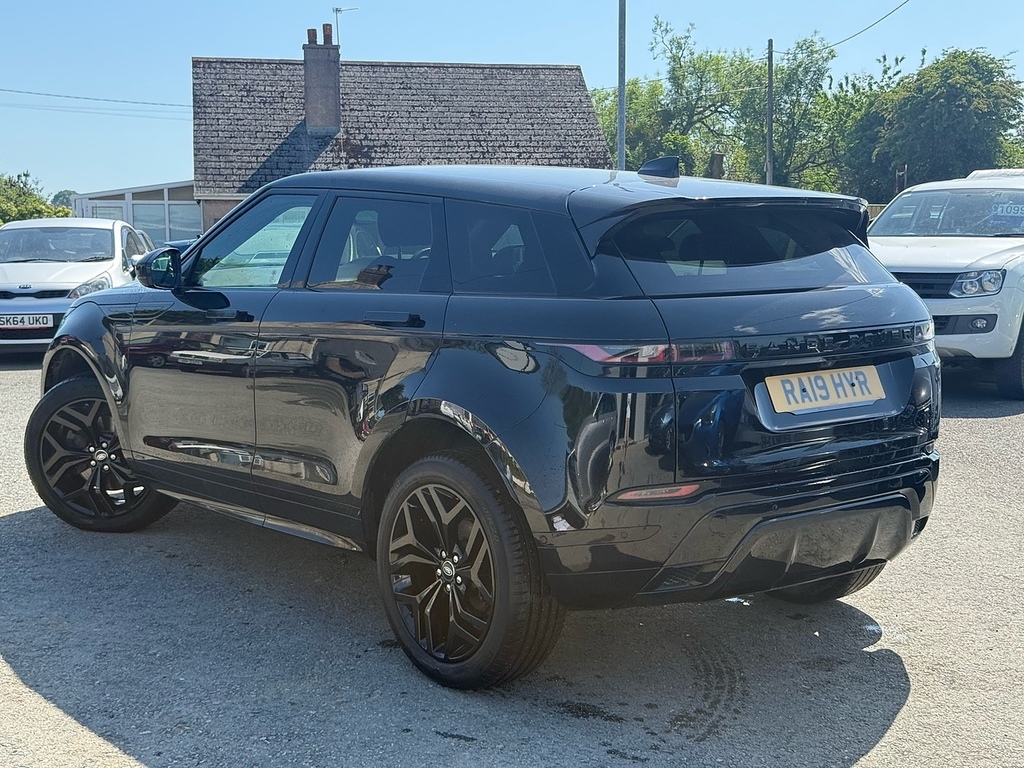 Land Rover Range Rover Evoque P200 Mhev R-dynamic Se RA19HYR Black #5