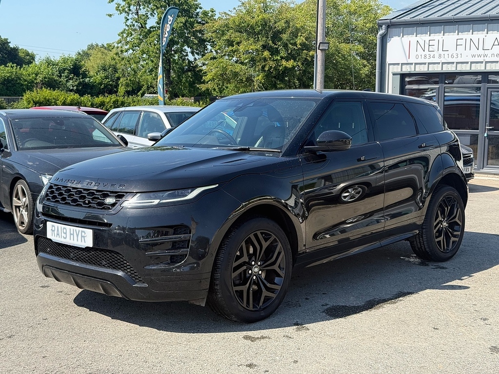 Land Rover Range Rover Evoque P200 Mhev R-dynamic Se RA19HYR Black #3