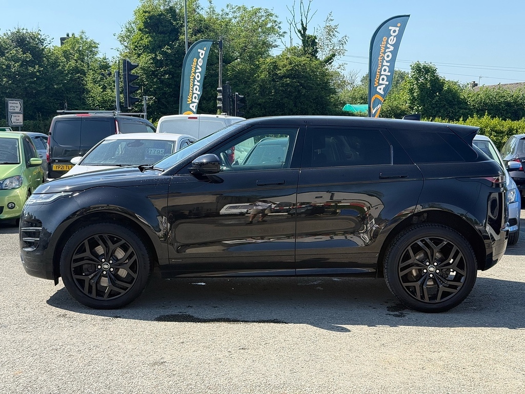 Land Rover Range Rover Evoque P200 Mhev R-dynamic Se RA19HYR Black #4