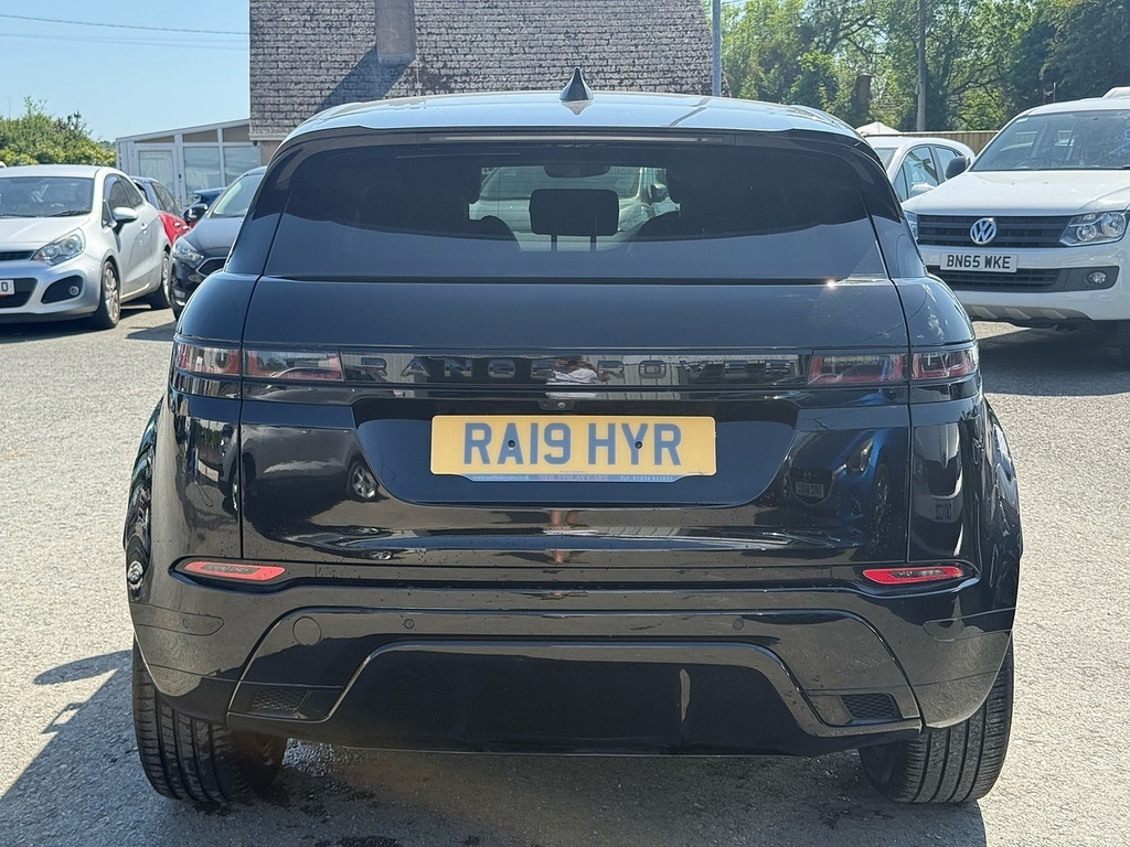 Land Rover Range Rover Evoque P200 Mhev R-dynamic Se RA19HYR Black #6