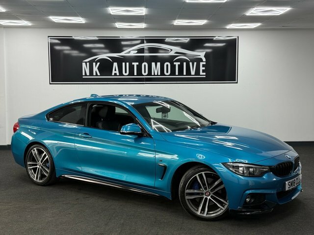 BMW 4 Series Gran Coupe 2018 2.0 420I M Sport Coupe Euro 6 Blue