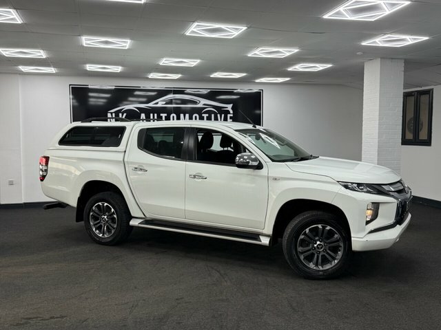 Mitsubishi L200 2021 2.2 Di-d Dc Trojan Pickup Double Cab Dies White #2
