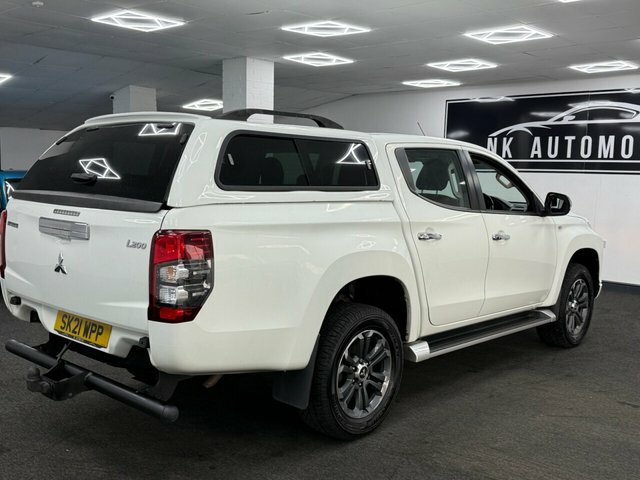 Mitsubishi L200 2021 2.2 Di-d Dc Trojan Pickup Double Cab Dies White #6