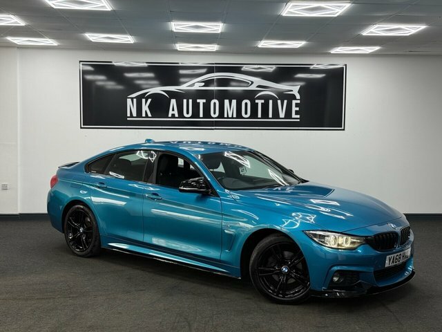 BMW 4 Series Gran Coupe 2018 2.0 420I Gpf M Sport Hatchback Aut Blue