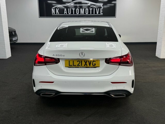 Mercedes-Benz A Class 2021 2.0 A200d Amg Line Executive Saloon Die LL21XVG White #5