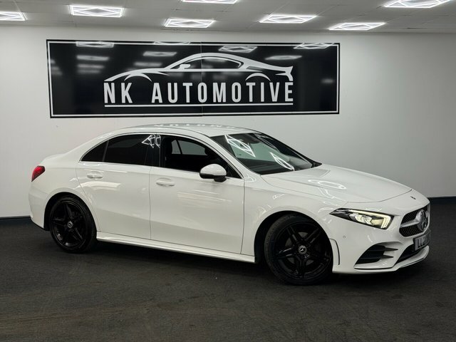 Mercedes-Benz A Class 2021 2.0 A200d Amg Line Executive Saloon Die LL21XVG White #2