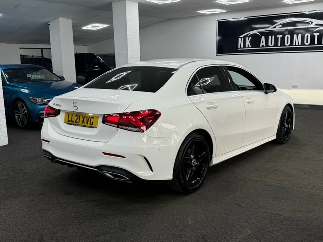Mercedes-Benz A Class 2021 2.0 A200d Amg Line Executive Saloon Die LL21XVG White #4
