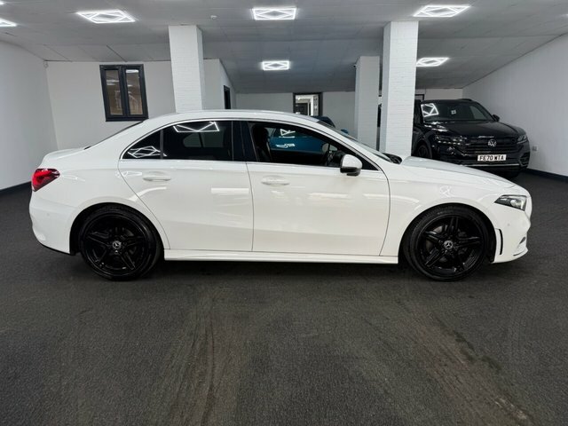 Mercedes-Benz A Class 2021 2.0 A200d Amg Line Executive Saloon Die LL21XVG White #3