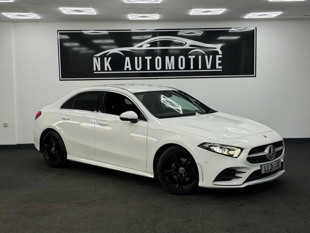 Mercedes-Benz A Class 2021 2.0 A200d Amg Line Executive Saloon Die White