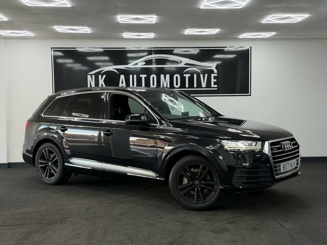 Audi Q7 2017 3.0 Tdi V6 S Line Suv Tiptronic Qu Black