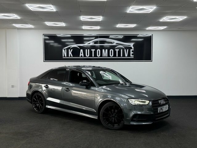 Audi A3 2018 1.5 Tfsi Cod Black Edition Saloon Black