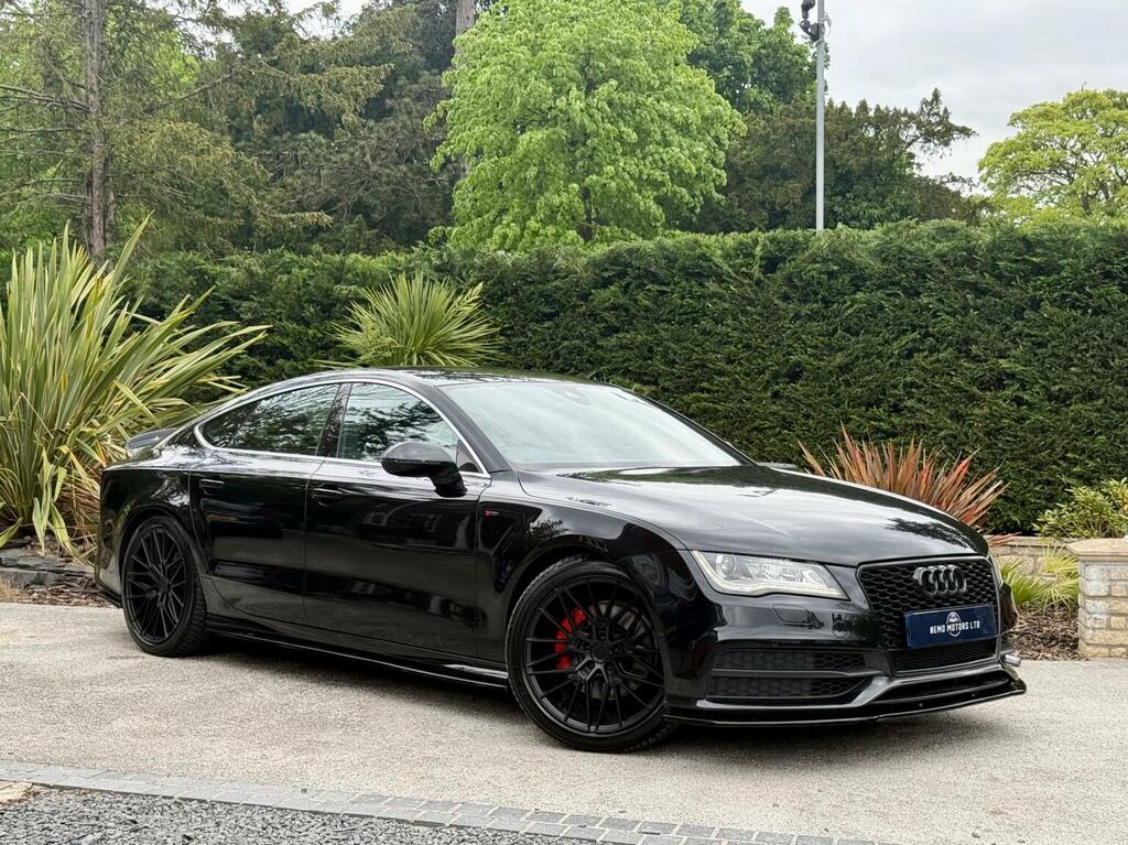 Audi A7 3.0 Tdi V6 S Line Sportback S Tronic Quattro Euro Black