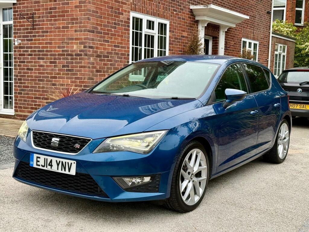 Seat Leon 2.0 Tdi Cr Fr Euro 5 Ss 201414 EJ14YNV Blue #4