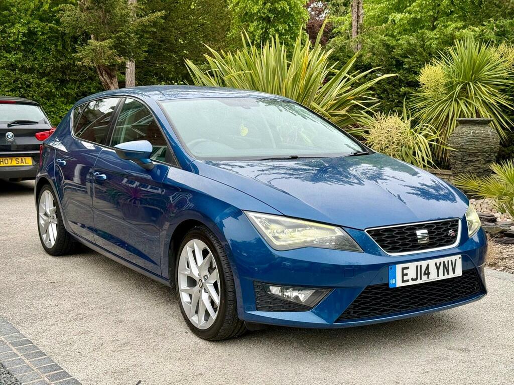 Seat Leon 2.0 Tdi Cr Fr Euro 5 Ss 201414 EJ14YNV Blue #3