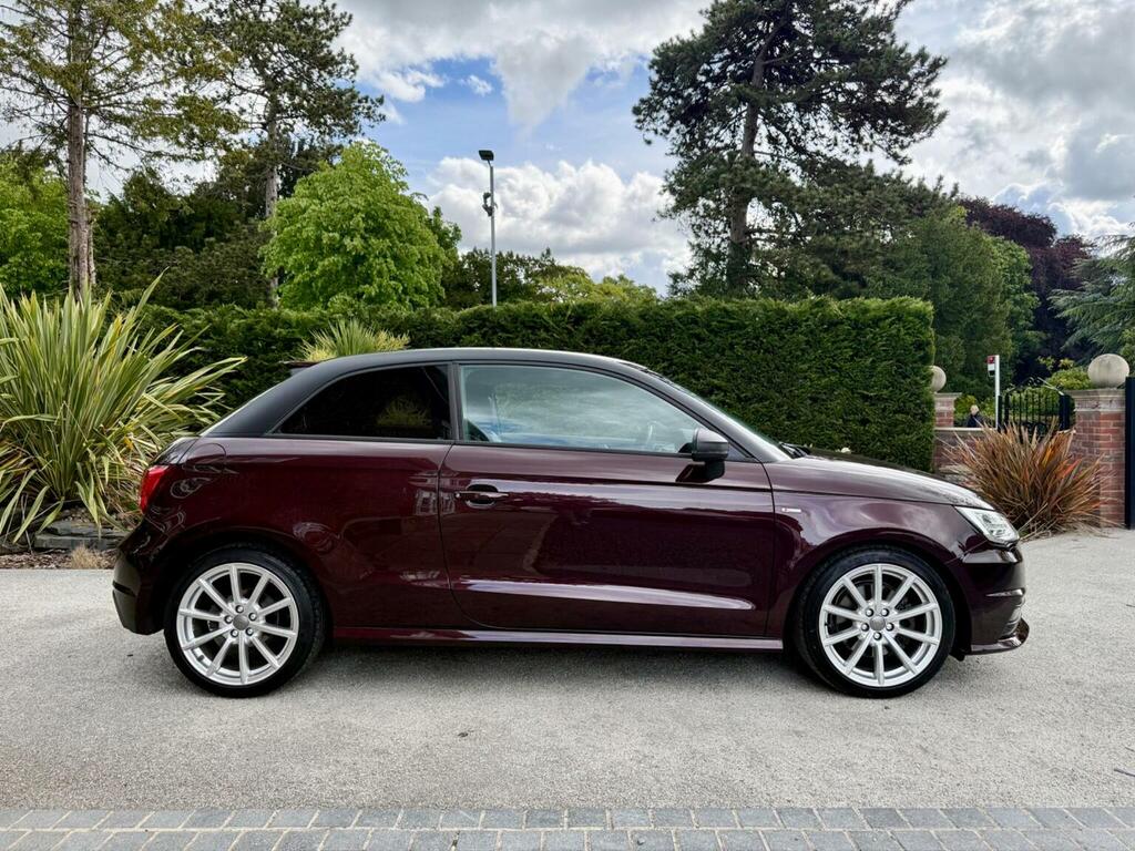 Audi A1 1.6 Tdi S Line S Tronic Euro 6 Ss 201665 OE65YFY Red #3