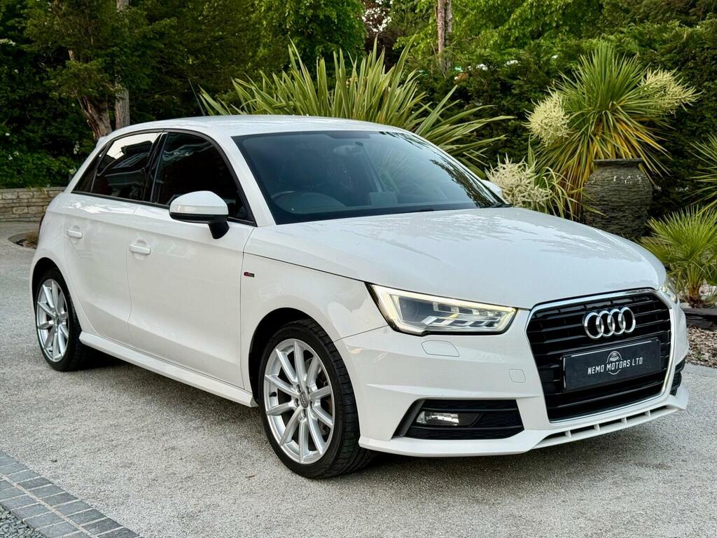 Audi A1 1.4 Tfsi S Line Sportback S Tronic Euro 6 Ss RV16LXK White #3