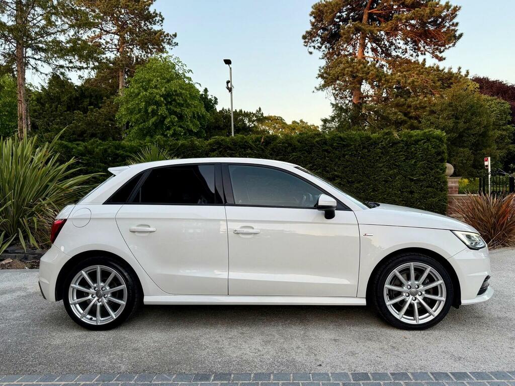 Audi A1 1.4 Tfsi S Line Sportback S Tronic Euro 6 Ss RV16LXK White #5