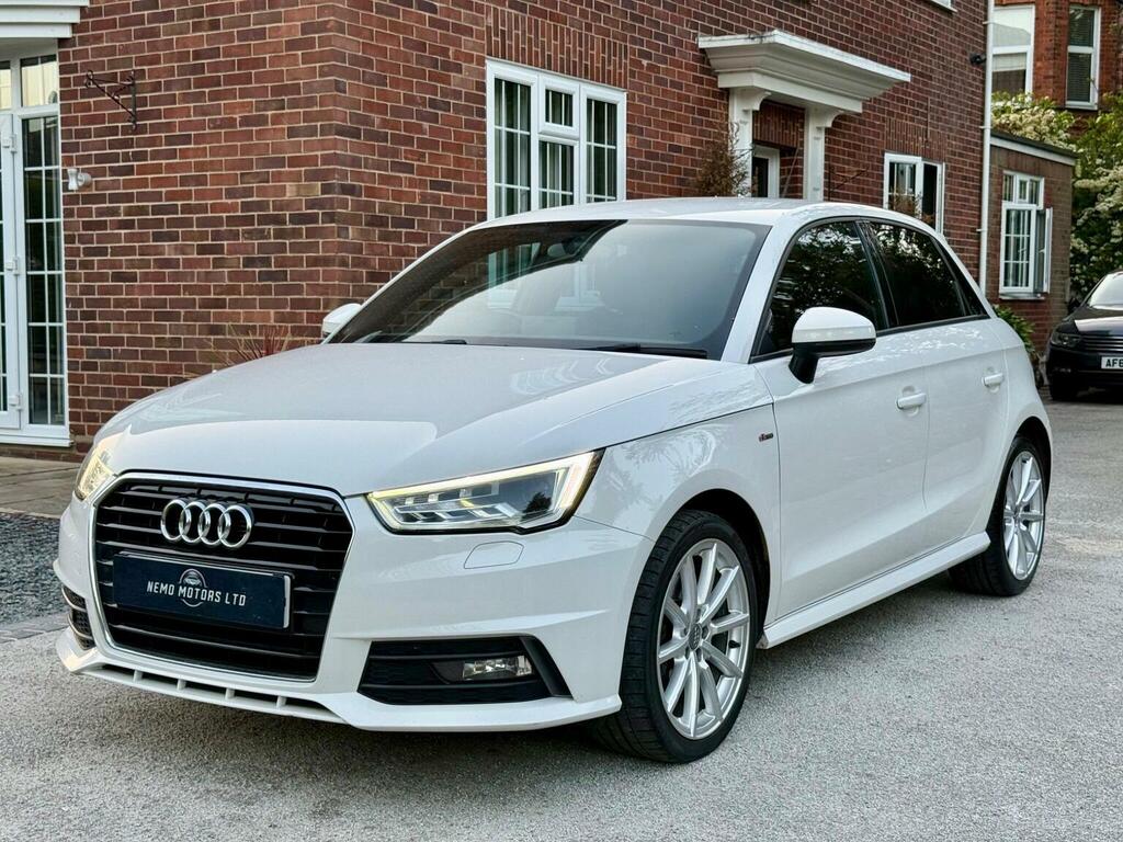 Audi A1 1.4 Tfsi S Line Sportback S Tronic Euro 6 Ss RV16LXK White #4
