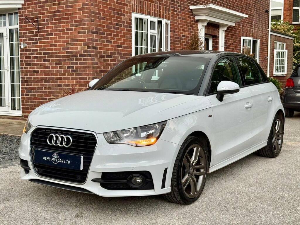 Audi A1 1.4 Tfsi S Line Sportback S Tronic Euro 5 Ss MD12YZM White #4