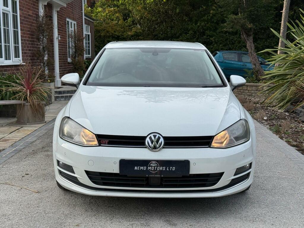 Volkswagen Golf 2.0 Tdi Bluemotion Tech Gt Euro 5 Ss 2013 KX63GWG White #5