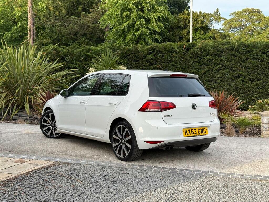Volkswagen Golf 2.0 Tdi Bluemotion Tech Gt Euro 5 Ss 2013 KX63GWG White #2
