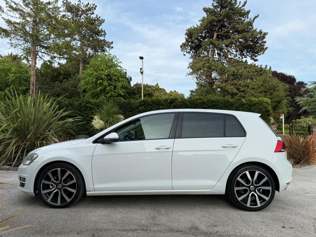 Volkswagen Golf 2.0 Tdi Bluemotion Tech Gt Euro 5 Ss 2013 KX63GWG White #4
