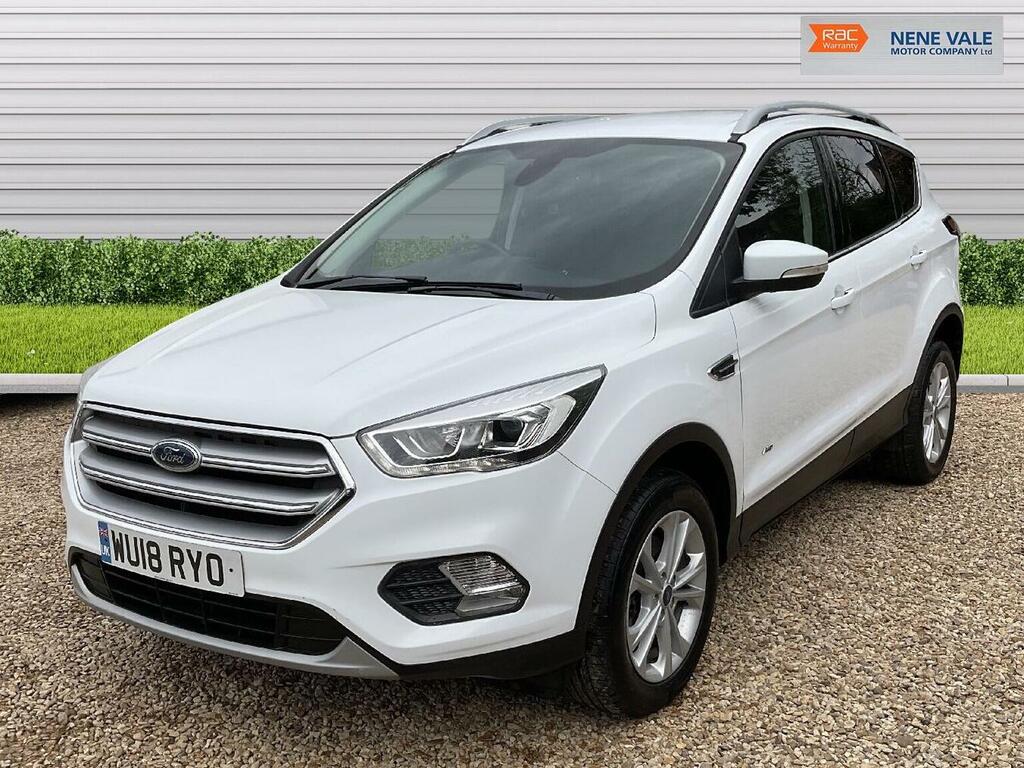 Ford Kuga Suv 2.0 Tdci Titanium Awd Euro 6 Ss 20181 WU18RYO White #3