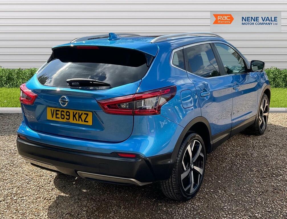 Nissan Qashqai Suv 1.3 Dig-t Tekna Euro 6 Ss 201969 VE69KKZ Blue #5