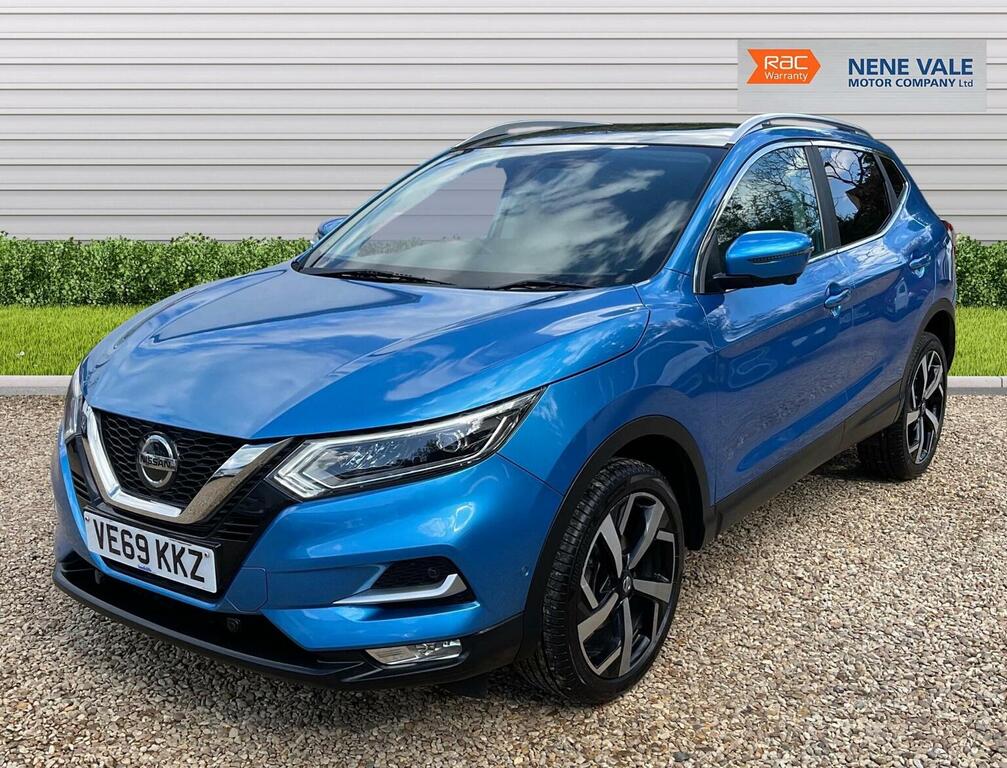 Nissan Qashqai Suv 1.3 Dig-t Tekna Euro 6 Ss 201969 VE69KKZ Blue #3