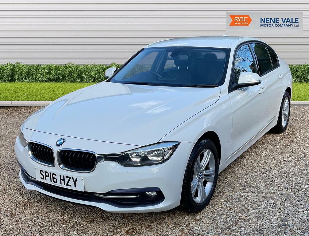 BMW 3 Series Saloon 2.0 320D Sport Xdrive Euro 6 Ss 201 SP16HZY White #3