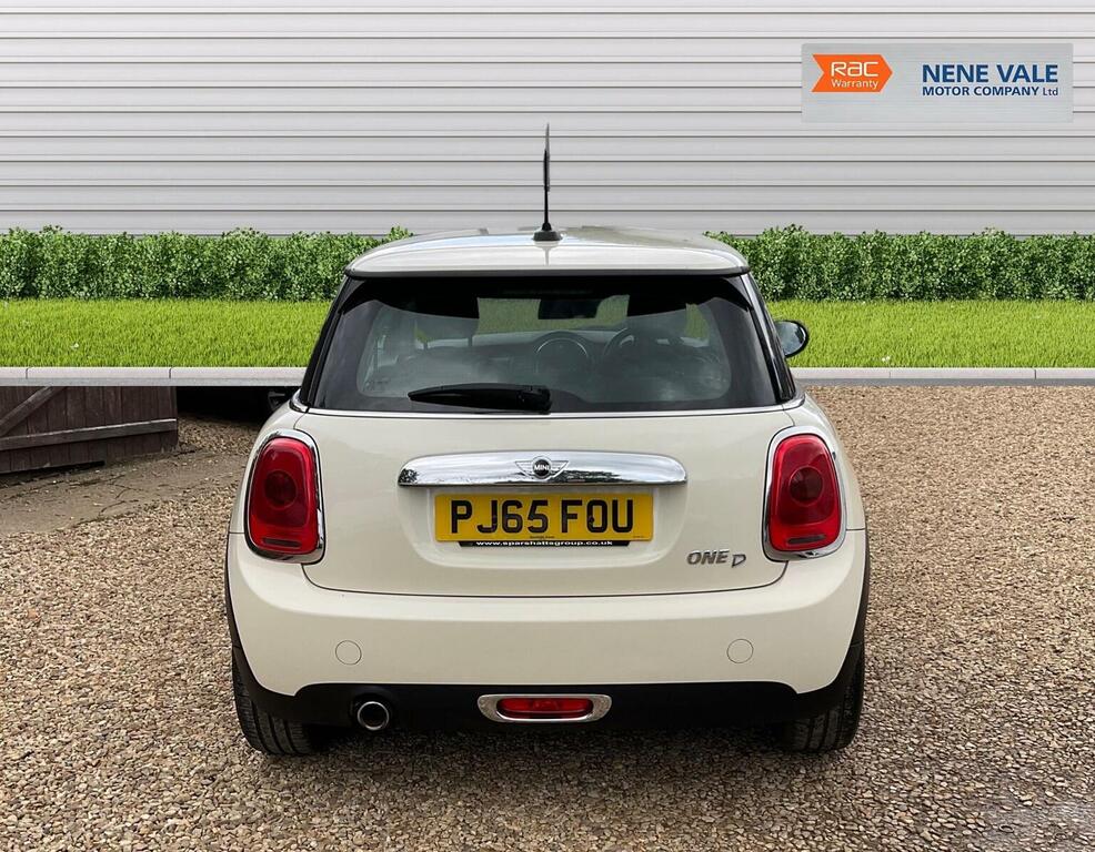 Mini Hatch Hatchback 1.5 One D Euro 6 Ss 201565 PJ65FOU White #6