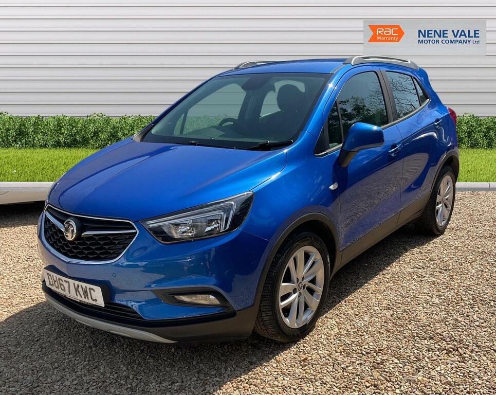 Vauxhall Mokka X Suv 1.4I Turbo Ecotec Design Nav Euro 6 Ss DU67KWC Blue #3