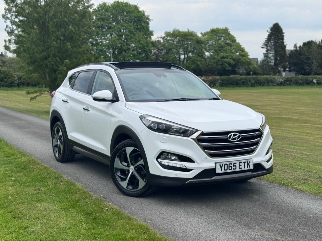 Hyundai Tucson 2L Premium Se White #2