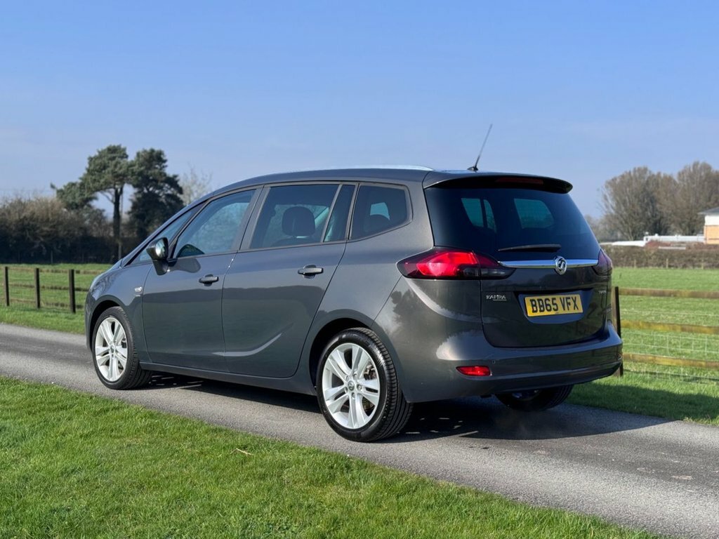Vauxhall Zafira Tourer 1.4L Sri BD65VFX Grey #6
