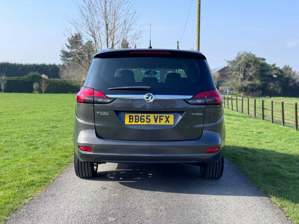 Vauxhall Zafira Tourer 1.4L Sri BD65VFX Grey #5