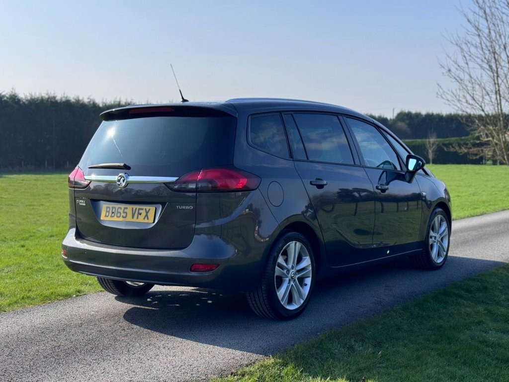 Vauxhall Zafira Tourer 1.4L Sri BD65VFX Grey #4