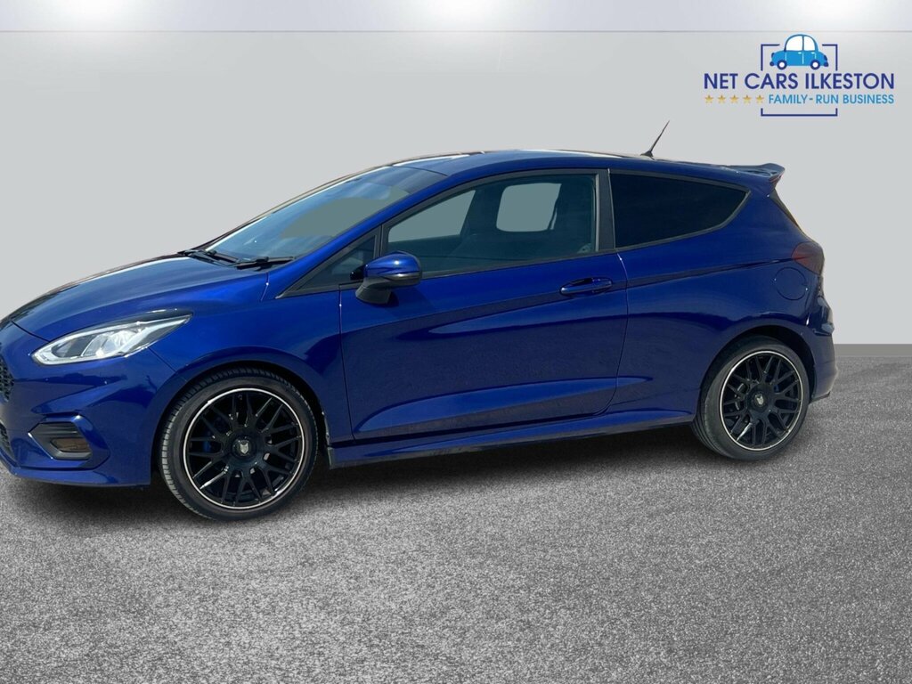 Ford Fiesta 1.0T Ecoboost St-line Euro 6 Ss EX18EVW Blue #6