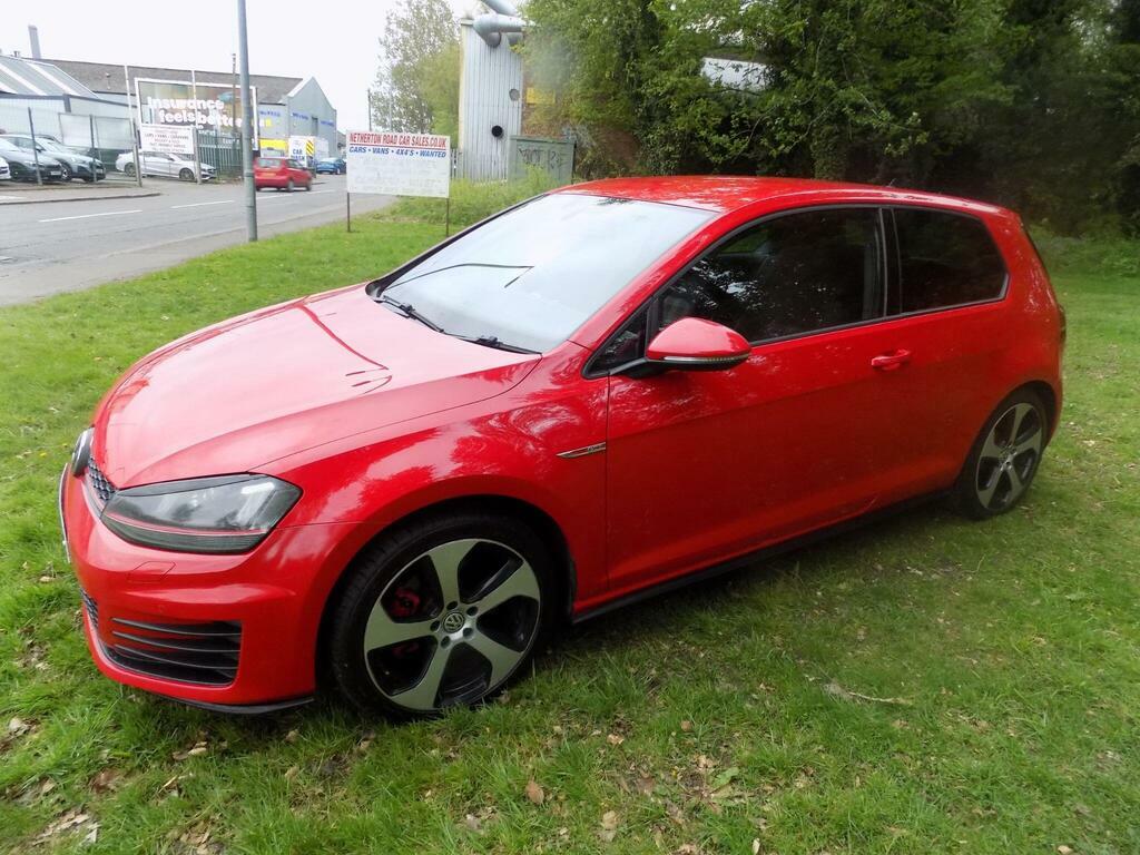 Volkswagen Golf 2.0 Tsi Bluemotion Tech Gti Launch Euro 6 S S Red #5