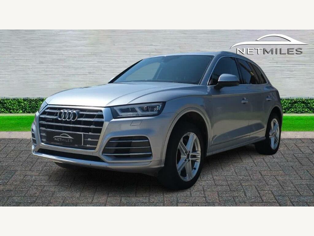 Audi Q5 2.0 Tfsi S Line S Tronic Quattro Euro 6 Ss GF18WUY Silver #5