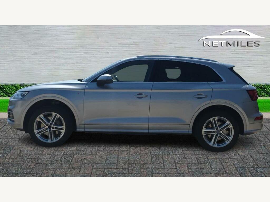 Audi Q5 2.0 Tfsi S Line S Tronic Quattro Euro 6 Ss GF18WUY Silver #4