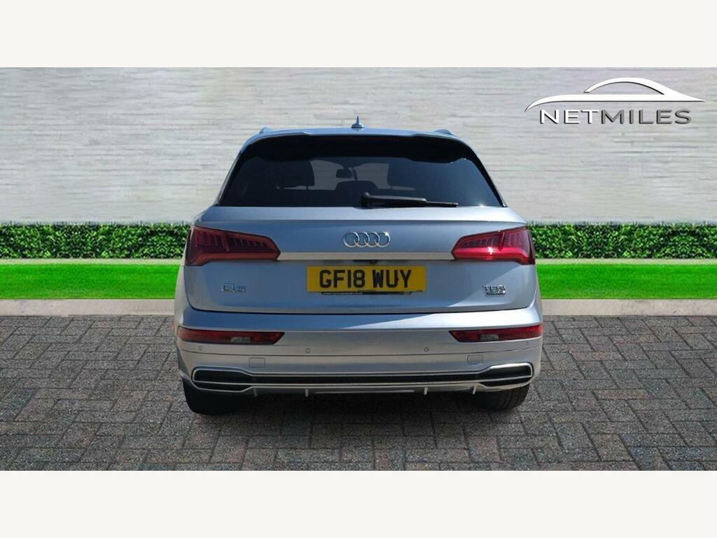Audi Q5 2.0 Tfsi S Line S Tronic Quattro Euro 6 Ss GF18WUY Silver #6